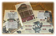 Desperado's Menu